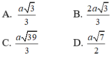 Bài tập trắc nghiệm Hình học 12 – Ôn tập chương 2 (Phần 3)